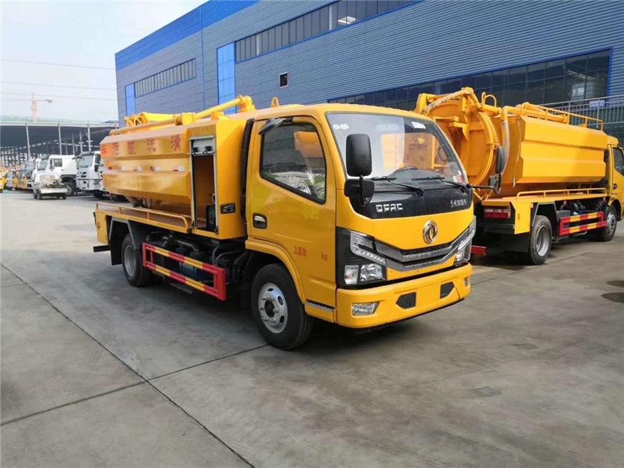 程力威牌藍牌清洗吸污車